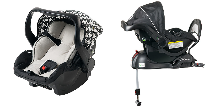 The Ed & Co Car Seat Capsule with Car Base is an intelligently designed car seat system for 