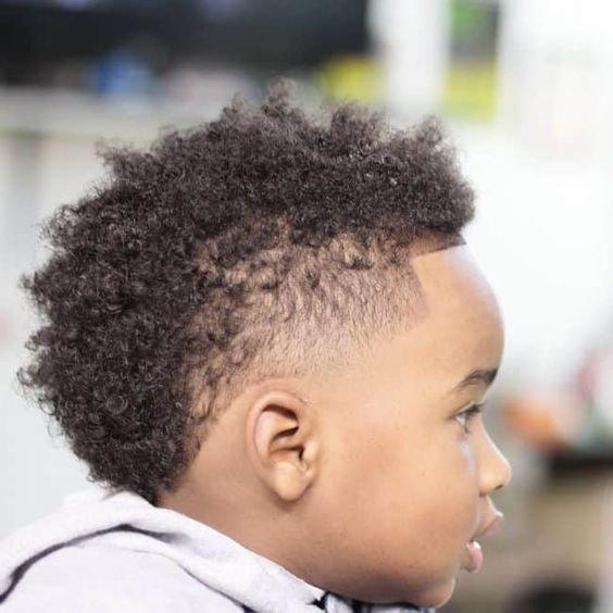 One year old black boy haircuts best sale