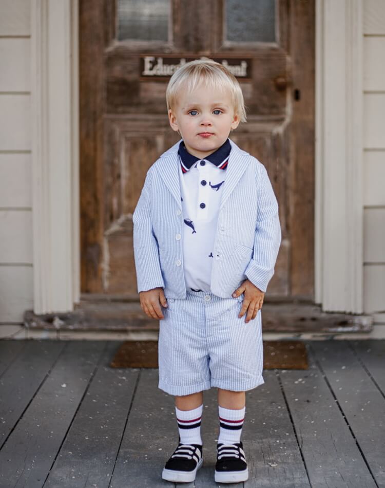 Kids fashion celebrating the smart casual style OHbaby