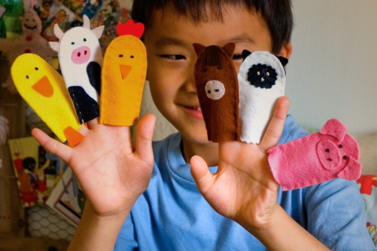 Finger puppets deals diy